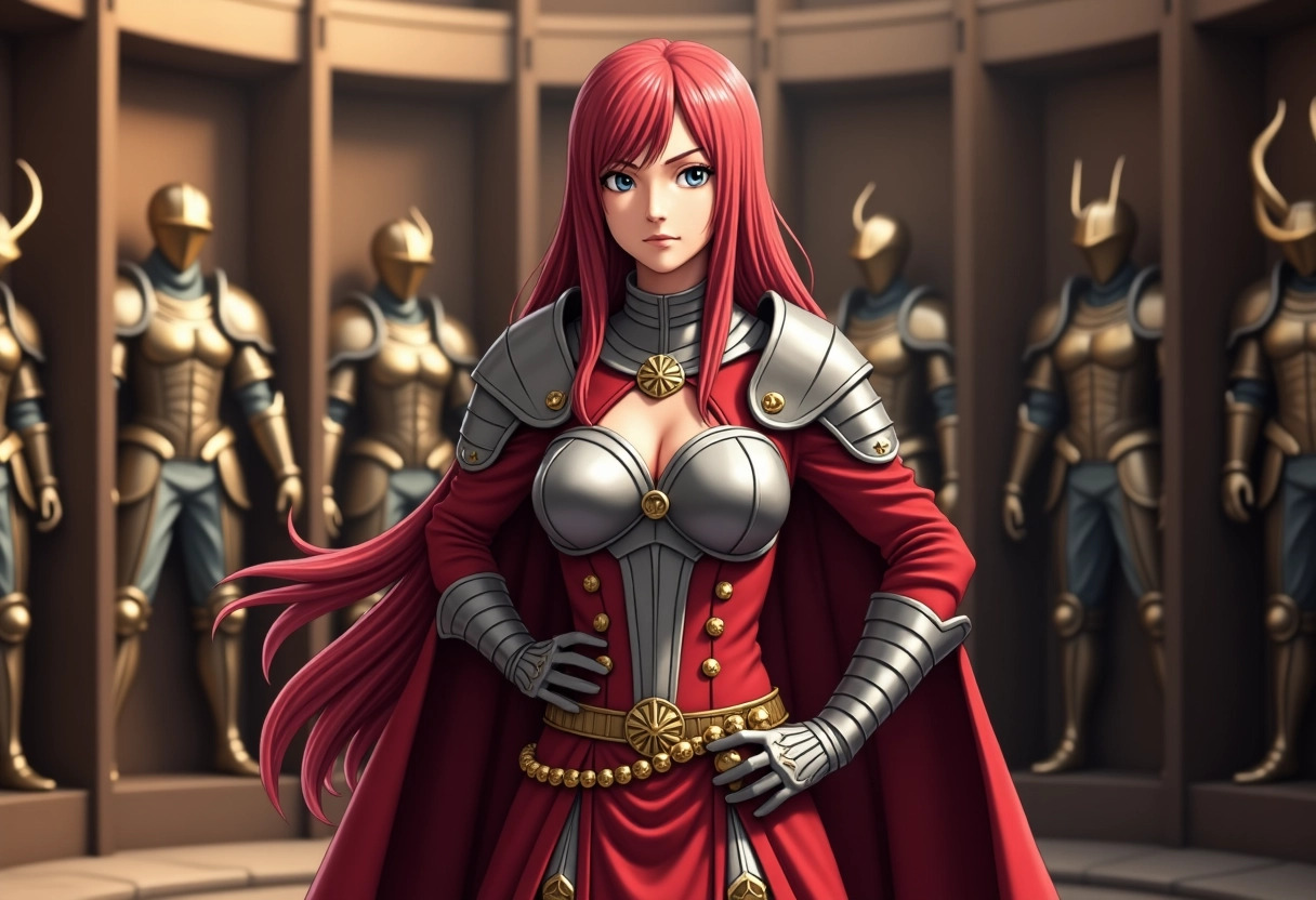 erza scarlet fairy tail armurerie