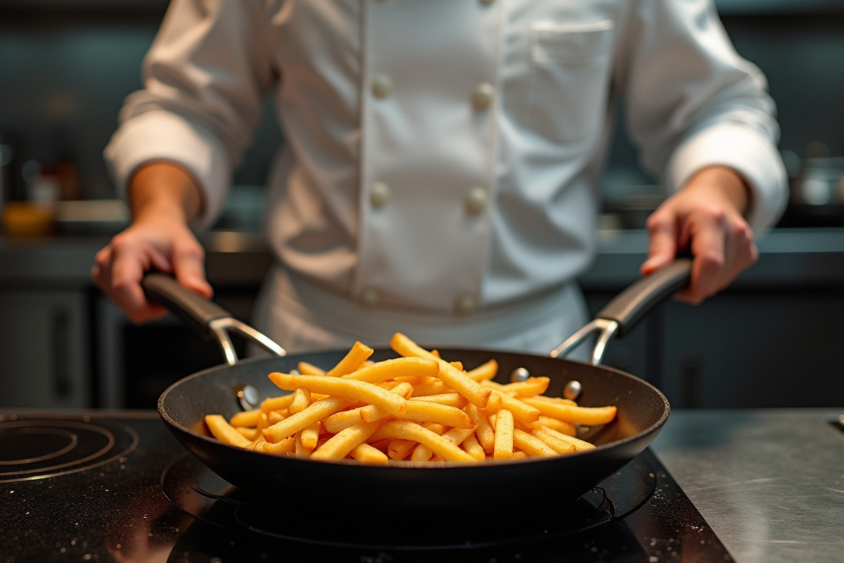 frites poêlées